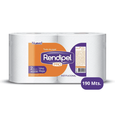 Toalla de Papel Rendipel Pro 190 mt.