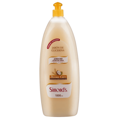 Jabón Líquido Simond's Dermo Care Leche de Coco 1 L.1