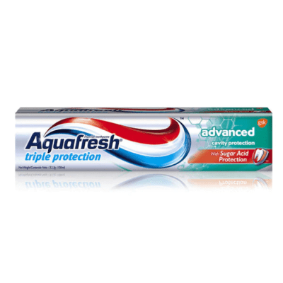 Pasta Dental Aquafresh Advanced Cavity Protección 158 g.1