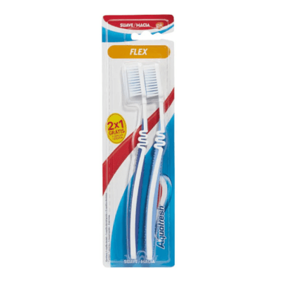 Cepillo Dental Aquafresh Flex Suave 2 un. 1