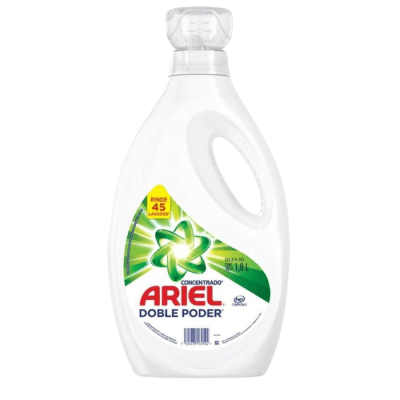 Detergente Líquido Ariel Doble Poder Concentrado 1.8 L