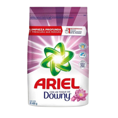 Detergente en Polvo Ariel Downy 400 gr.