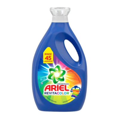 Detergente Líquido Ariel Concentrado Revita Color 1,8 L.1