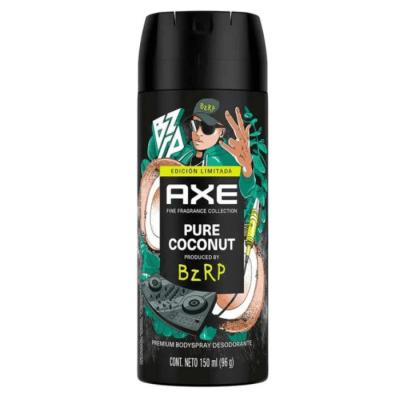 Desodorante Spray Axe Pure Coconut 150 ml.1