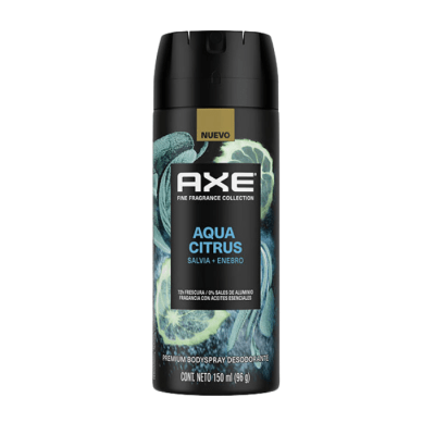 Desodorante Spray Axe Aqua Citrus 150 ml.
