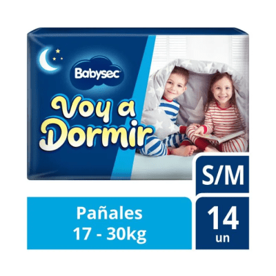 Pants Babysec Voy a Dormir S/M 14 un.1