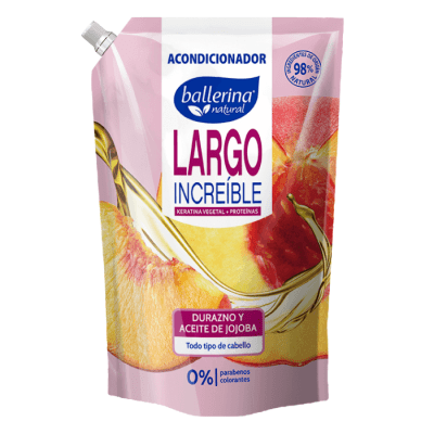 Acondicionador Ballerina Largo Increible Doypack 750 ml.1