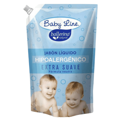 Jabón Líquido Ballerina Hipoalergénico Babyline 750 ml.