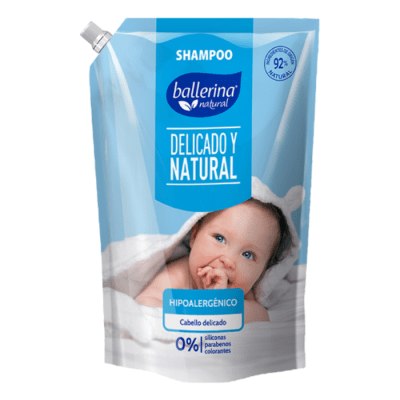 Shampoo Ballerina Hipoalergénico Doypack 750 ml.1