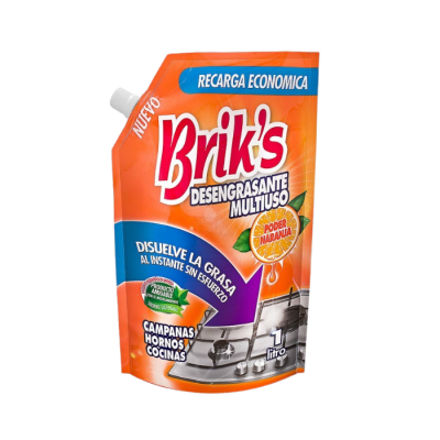 Desengrasante Multiuso Briks Doypack 1 L. 1
