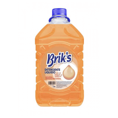 Detergente Líquido Briks Matic Naranja 5 L.1