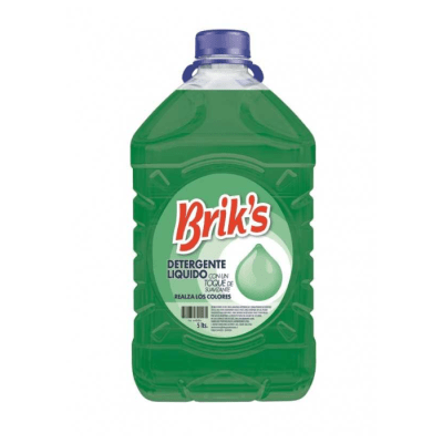 Detergente Líquido Briks Matic Verde 5 L.1