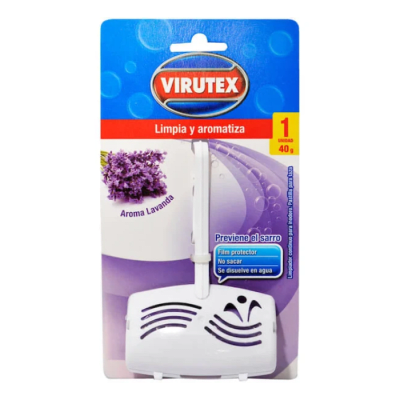 Canasto Taza Inodoro Lavanda Virutex 1 Un.1