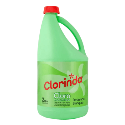 Cloro Líquido Concentrado Clorinda 2 L.1