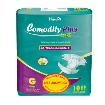 Pañales Adulto Comodity Plus Talla G 8 un.1