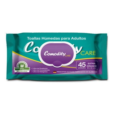 Toallas Húmedas Adulto Comodity Care 45 un.1