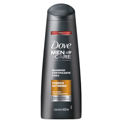 Shampoo Dove Men 2 en 1 Fuerza Extrema 400 ml.1