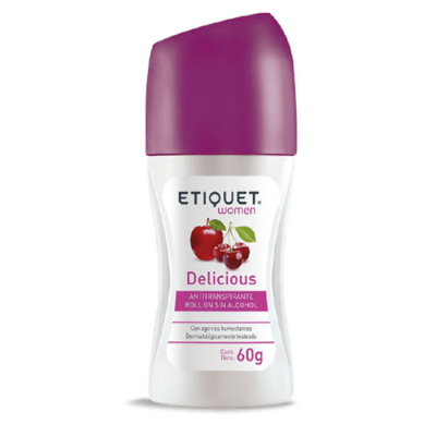 Desodorante Roll on Etiquet Mujer Delicious 60 ml.1