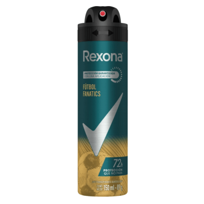 Desodorante Spray Rexona Men Fútbol Fanatics 150 ml.1