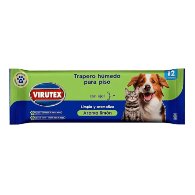 Trapero Húmedo Virutex Mascotas 12 un.1