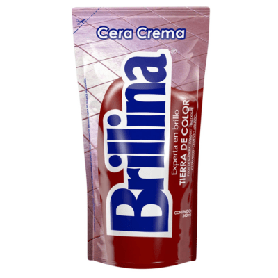 Cera Crema Brillina Tierra Color 340 ml