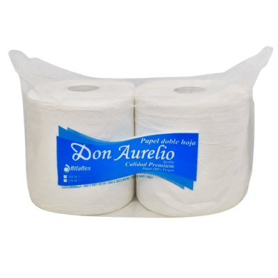 Toalla de Papel Don Aurelio Doble Hola 2 Rollos 200 mt.1