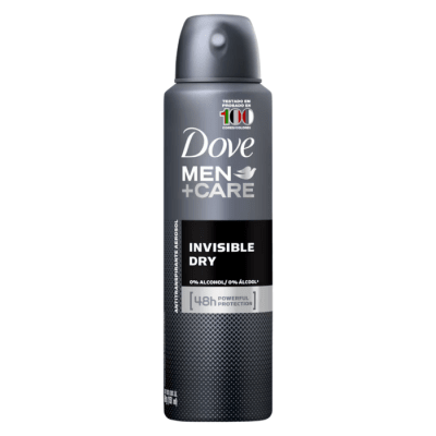 Desodorante Spray Dove Men Invisible Dry 150 ml.1