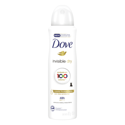 Desodorante Spray Dove Mujer Invisible 150 ml.1