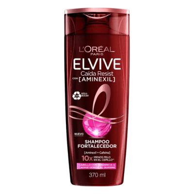 Shampoo Elvive Aminexil Anti-Caída 370 ml.