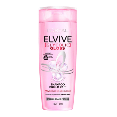 Shampoo Elvive Glycolic Gloss 370 ml.