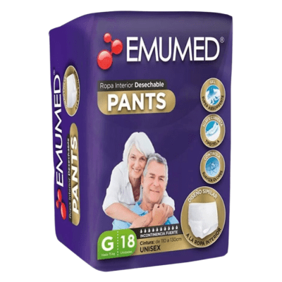 Pants Adulto Emumed Unisex Talla G 18 un.
