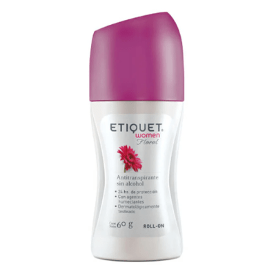 Desodorante Roll on Etiquet Mujer Floral 60 ml.1