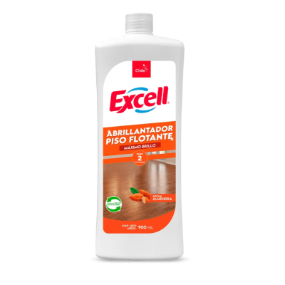 Abrillantador Piso Flotante Excell Almendra 900 ml1