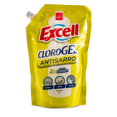 Cloro Gel Excell Limón Doypack 1 L.1