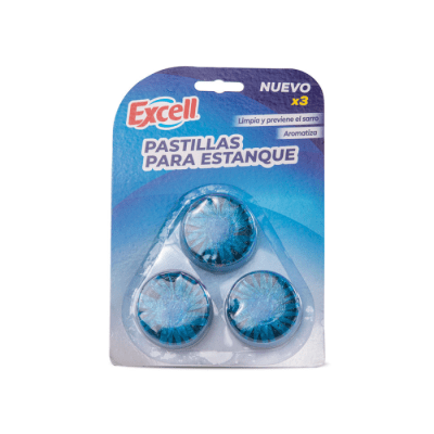 Pastillas para Estanque Excell 3 Un.1