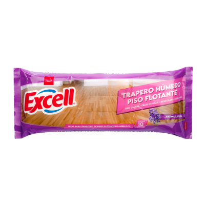 Trapero Húmedo Piso Flotante Excell Lavanada 10 un.1