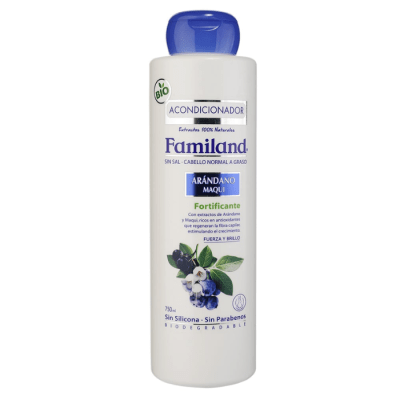 Acondicionador Familand Bio Sin Sal Arándano Maqui750 ml.1
