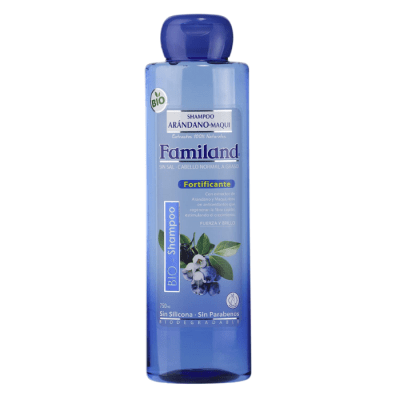 Shampoo Familand Bio Sin Sal Arándano Maqui750 ml.1