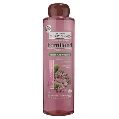 Shampoo Familand Bio Cherry Ginkgo Antiox Micelar 750 ml.1