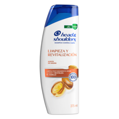 Shampoo Head&Shoulders Aceite de Argán 375 ml.1