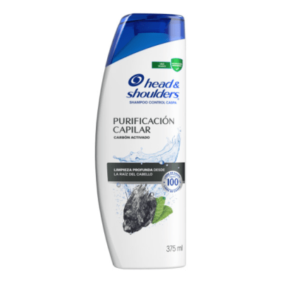 Shampoo Head&Shoulders Cabón Activado 375 ml.1