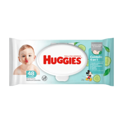 Toallas Húmedas Huggies One&Done 48 un.1