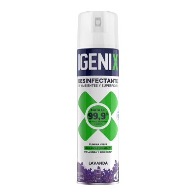 Desinfectante Aerosol Igenix Lavanda 360 cc.1