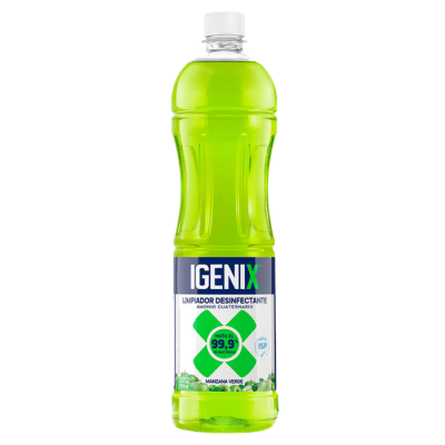 Limpia Pisos Desinfectante Igenix Manzana 900 ml.1