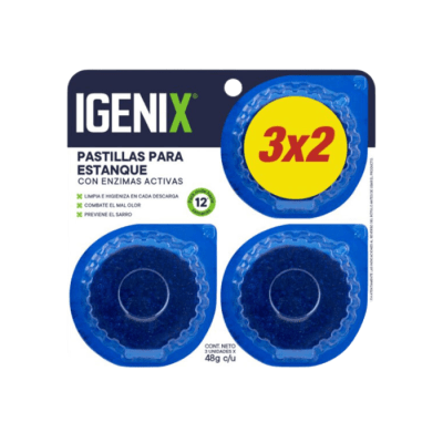 Pastilla para Estanque Igenix 3 un.1