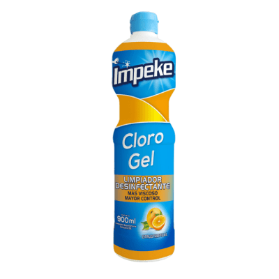 Cloro Gel Impeke Citrus 900 ml.