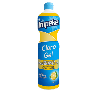 Cloro Gel Impeke Limón 900 ml.