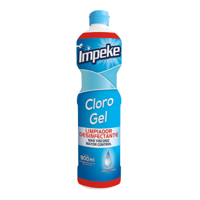 Cloro Gel Impeke Tradicional 900 ml.
