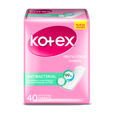 Protector Diario Kotex Antibacterial 40 un.1