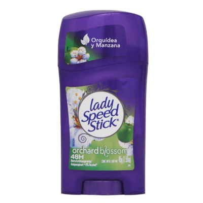 Desodorante Barra Lady Speed Stick Orchard Blossom 45 g.